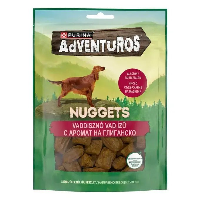 Purina Adventuros Nuggets - Poslastice za Pse sa Aromom Divlje Svinje (90 g) - petcorner