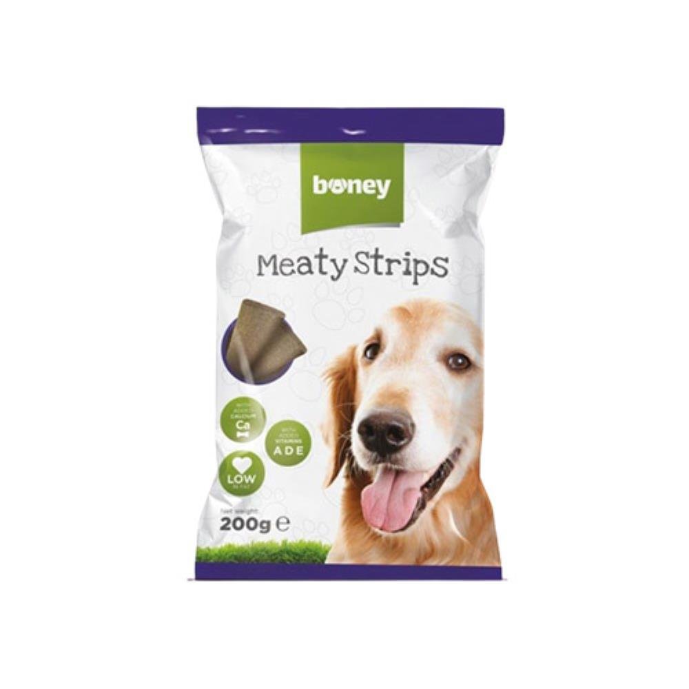 Boney Meaty Strip 200g - petcorner