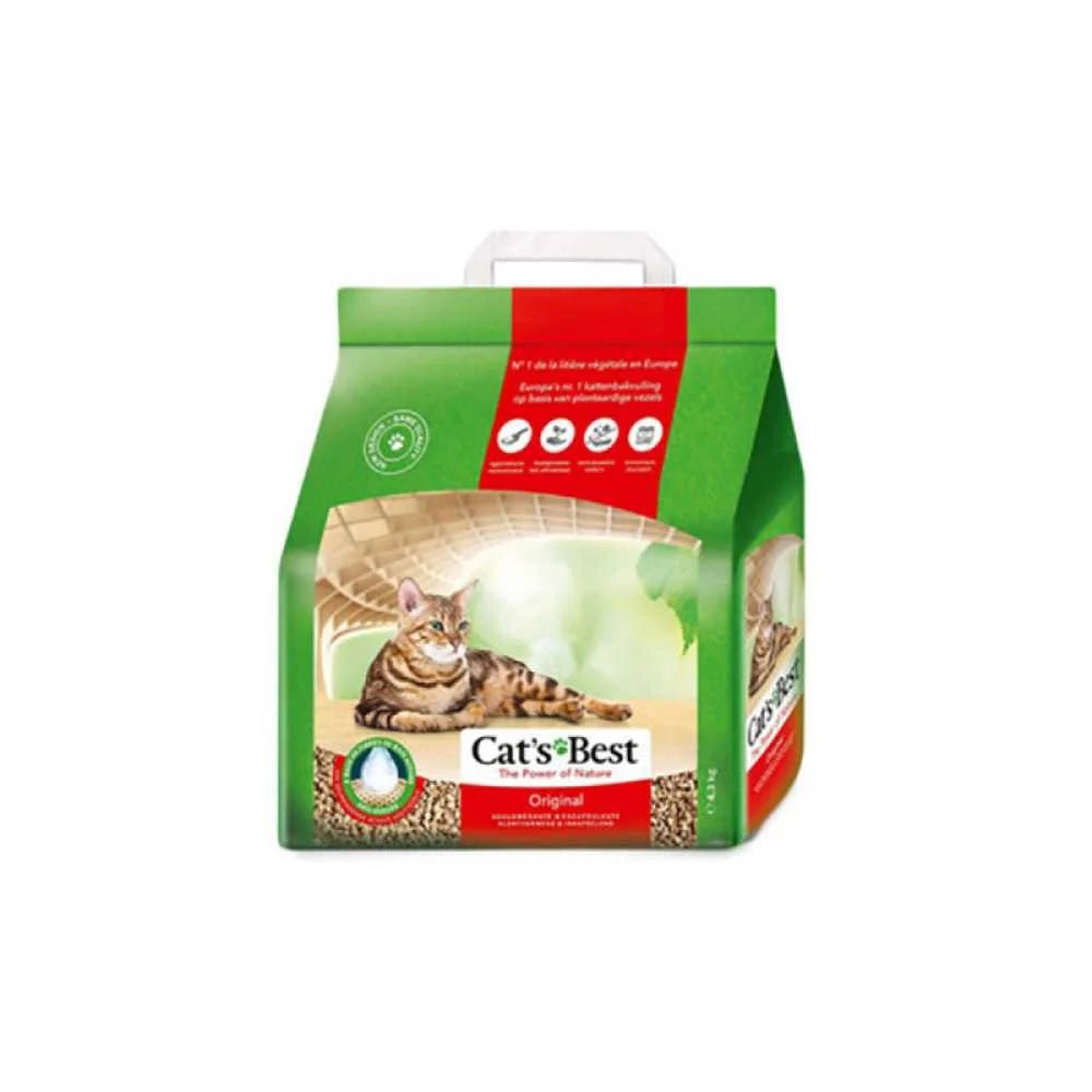 Cat's Best Original posip za mačke 10L (4.3kg) - petcorner