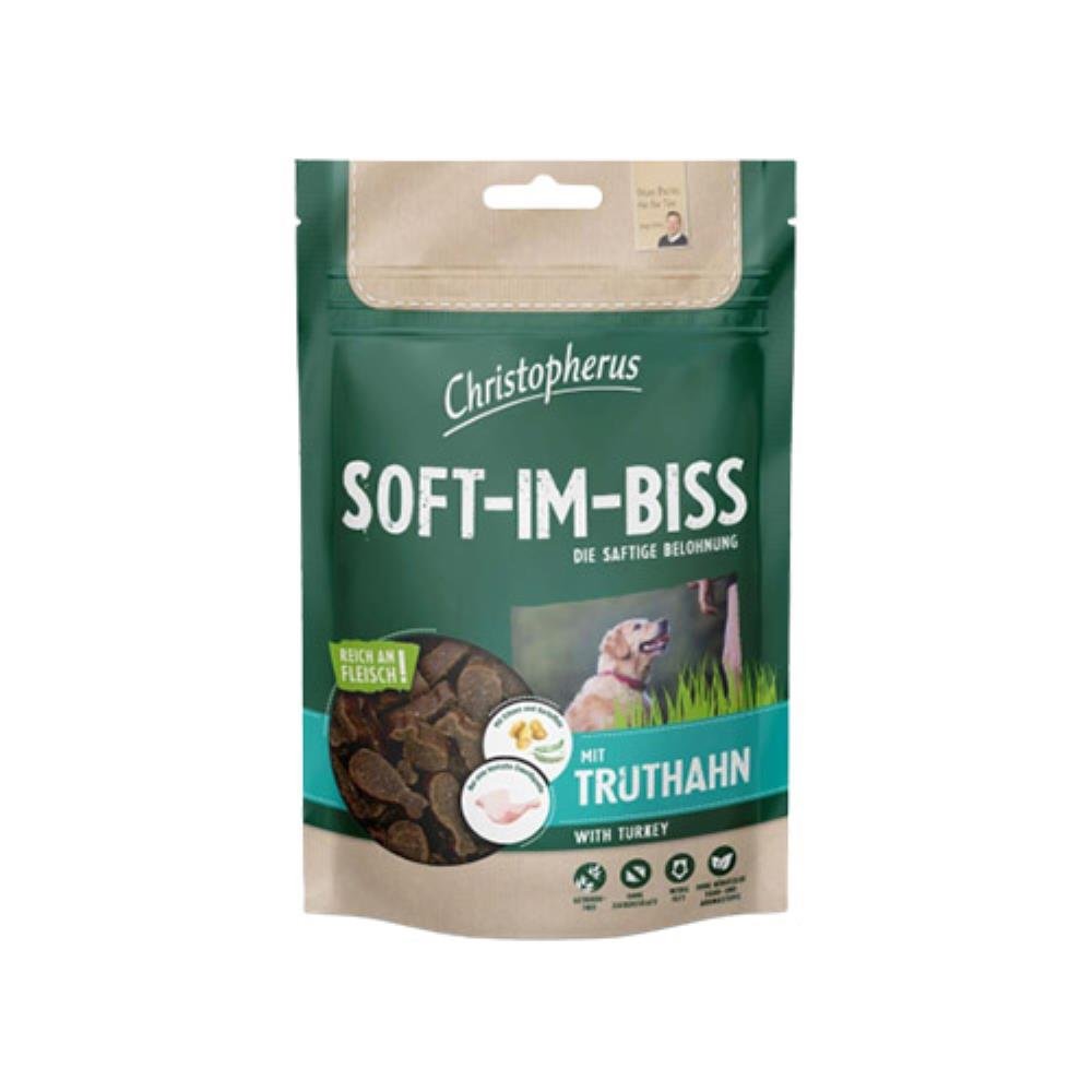 Christopherus Soft ImBiss - Poslastica za pse, ćuretina 125g - petcorner