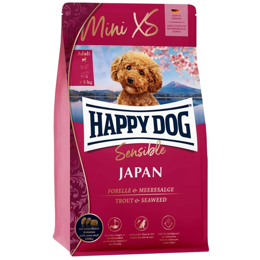 Happy Dog Japan Sensible 1.3kg, Hrana za odrasle pse Mini XS - petcorner