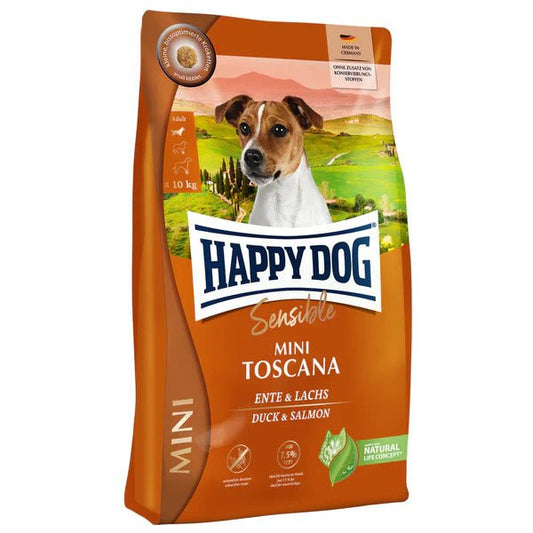 Happy Dog Mini Toscana Sensible Hrana male pse malih rasa - petcorner