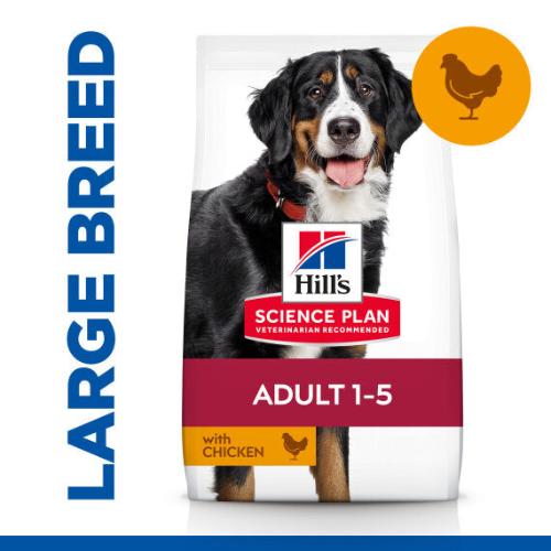 Hill's Science Plan Adult Large Breed Hrana za Pse sa Piletinom 14 kg - petcorner