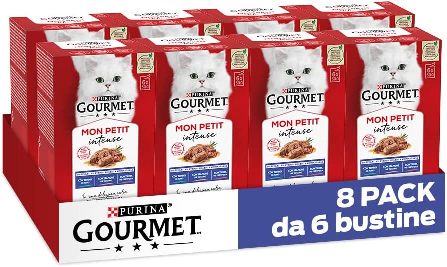 GOURMET Mon Petit Multipack, s govedinom, teletinom i jagnjetinom, 6x50g - petcorner