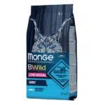 Monge BWild Low Grain Cat Adult, Hrana za mačke, Inćun, 1.5 KG - petcorner