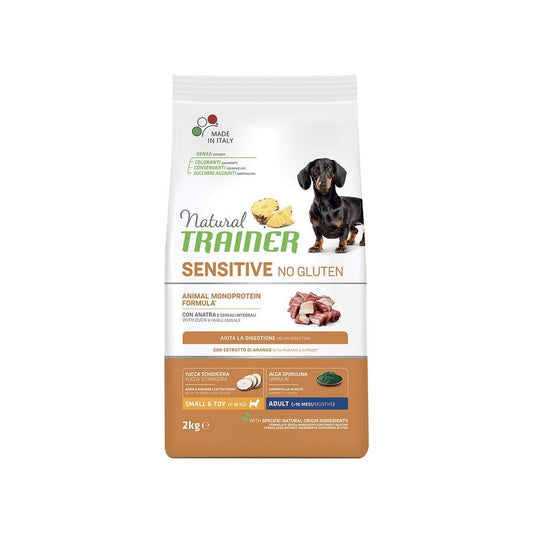 Natural Traines Sensitive Hrana za male rase bez zitarica, Odrasli psi. Pacetina 2kg - petcorner