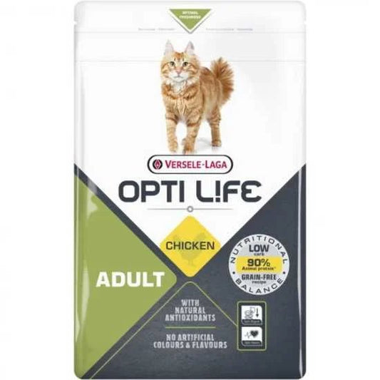 Opti Life Cat Adult 7.5kg – Hrana za odrasle mačke sa piletinom - petcorner