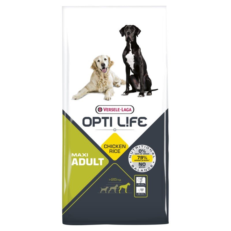 Opti Life Maxi Adult 12.5kg – Hrana za odrasle pse velikih rasa - petcorner