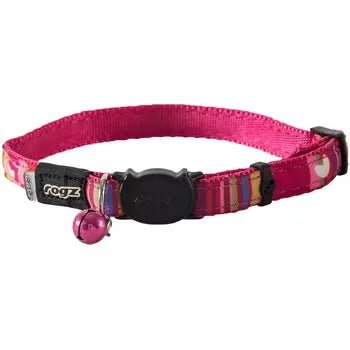 ROGZ Ogrlica za mačke 20 - 31 cm Roze - petcorner