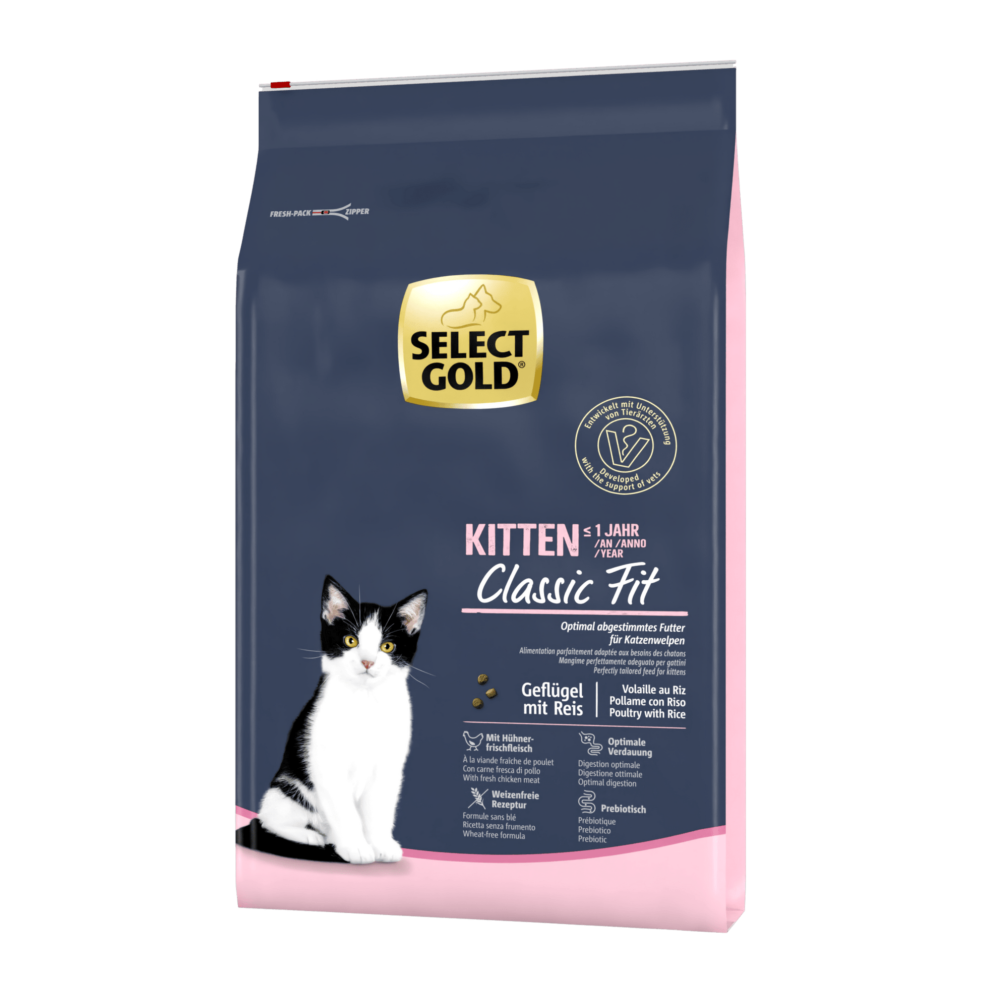 Select Gold Classic Fit Kitten Hrana za mačiće i mlade mačke, 7kg - petcorner