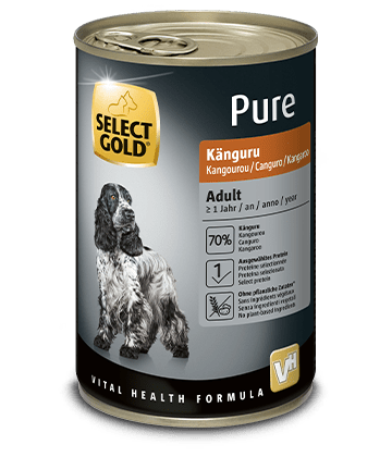 Select Gold Dog Pure Adult Kengur konzerva 400g - petcorner