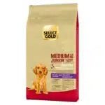 SELECT GOLD Hrana za mlade pse srednjih rasa Sensitive Medium Junior Jagnjetina i Losos, 12 kg - petcorner