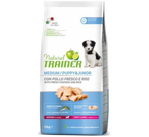 Trainer Natural Dog Hrana Za Štence I Mlade Pse Malih Rasa, Piletina, 12kg - petcorner