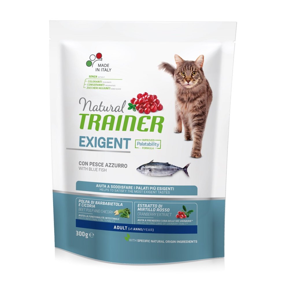 Trainer Natural Exigent Hrana za odrasle mačke, Plava riba, 300gr - petcorner