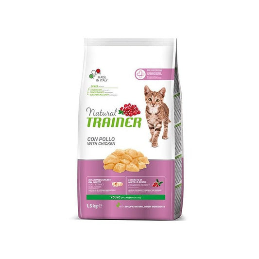 Trainer Natural Hrana za mlade mačke 7 - 12 meseci, Piletina, 1.5kg - petcorner