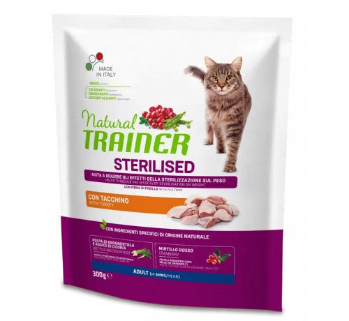 Trainer Natural Hrana za odrasle sterilisane mačke, Belo meso, 300g - petcorner