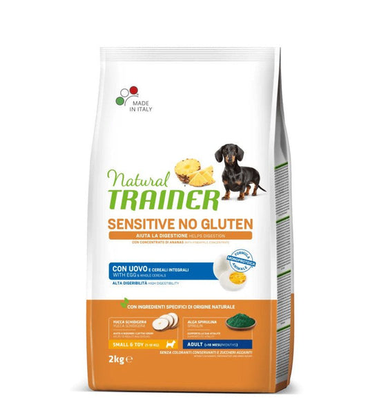 Trainer Natural Sensitive Hrana Za Pse, Bez zitarica, Jaje, Za Odrasle Pse Malih Rasa, 800g - petcorner