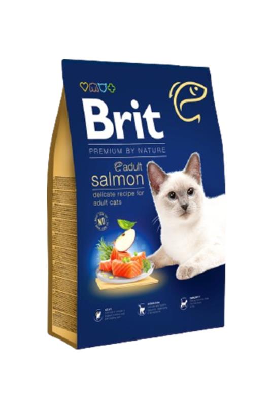 Brit Premium by Nature Adult Cat Losos 8 kg - petcorner