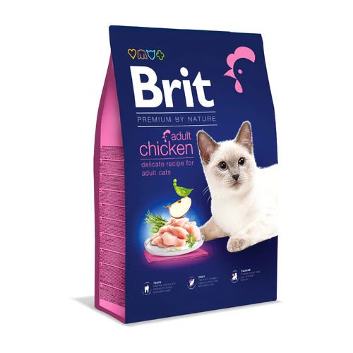 Brit Premium by Nature Adult Cat - Piletina - petcorner