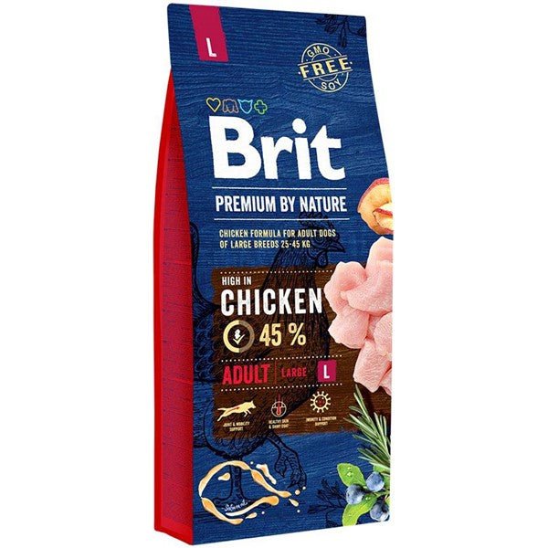 Brit Premium by Nature Adult L 15 kg - petcorner