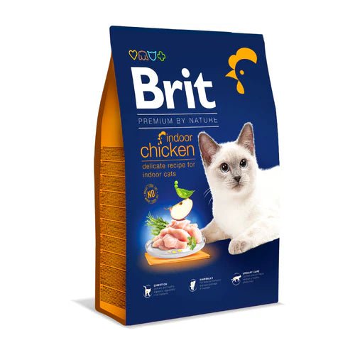 Brit Premium by Nature Indoor Cat - Piletina 8 kg - petcorner