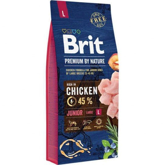 Brit Premium by Nature Junior L 15 kg - petcorner