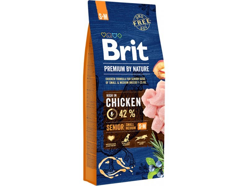 Brit Premium by Nature Senior S/M - petcorner