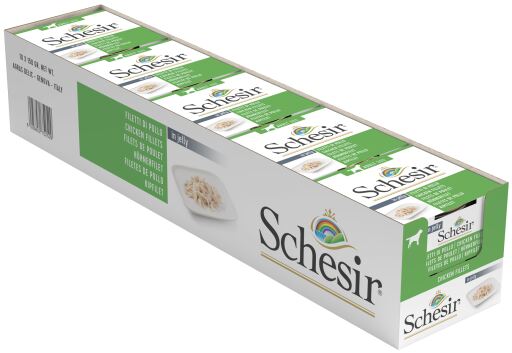 Schesir Cat piletina fileti u želeu 85gr - petcorner