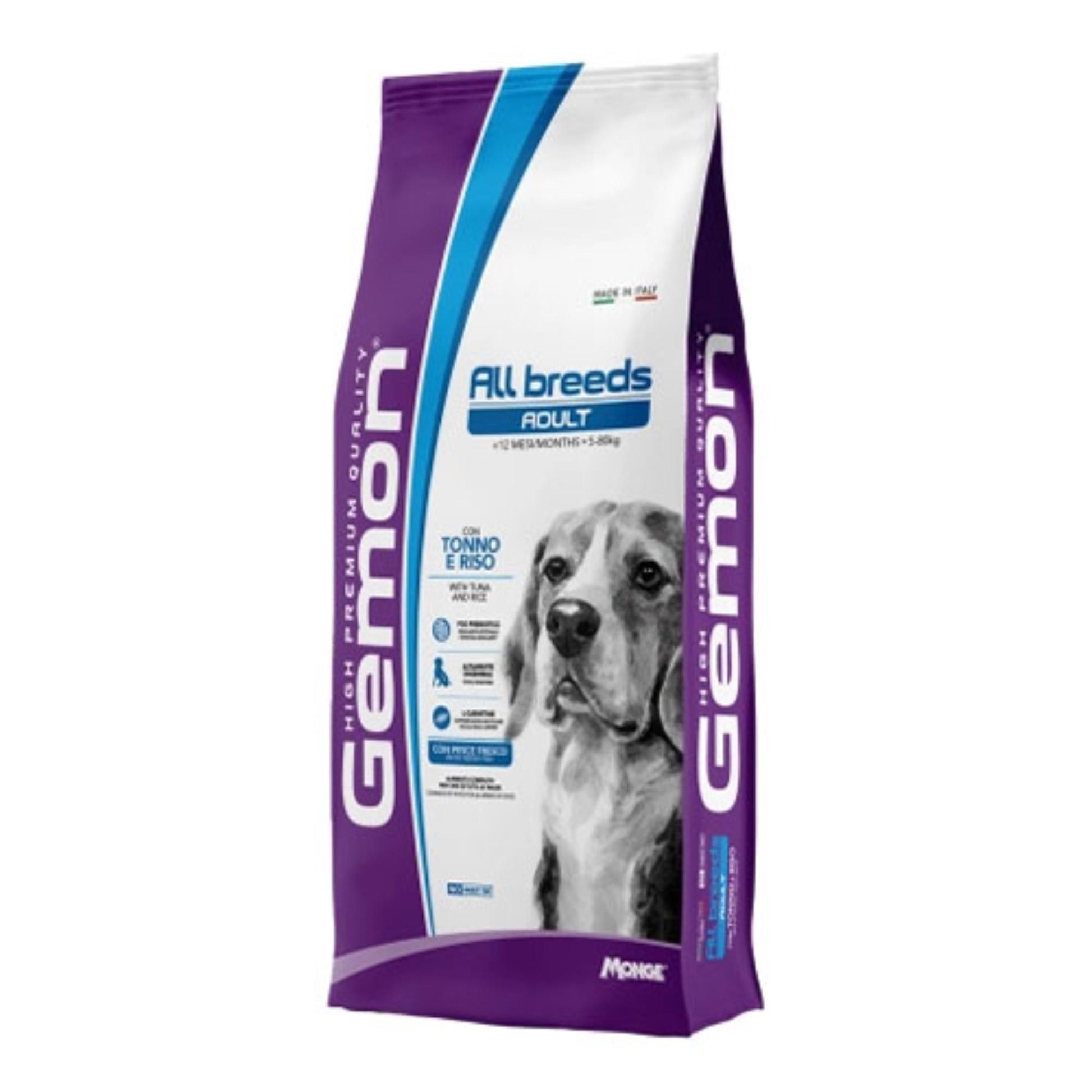 Gemon Dog Medium Adult piletina i pirinač 15 kg - petcorner