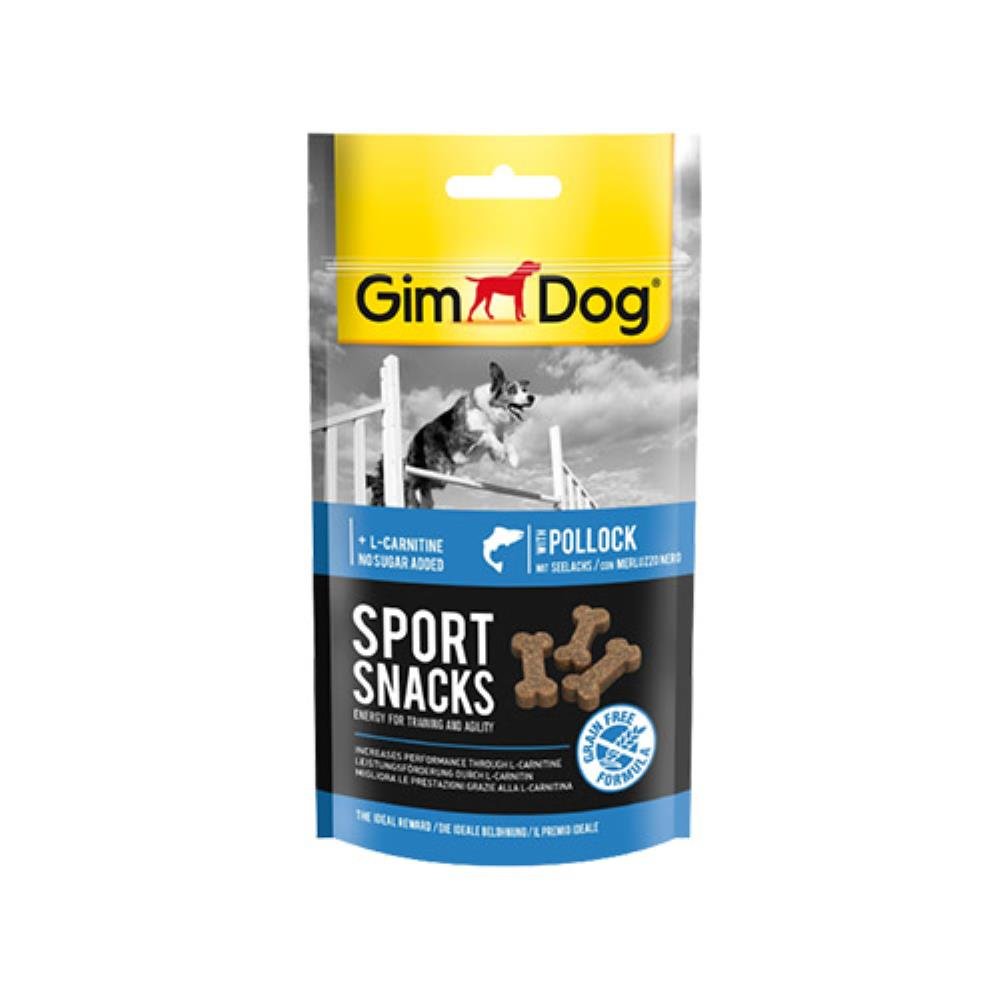 GIMDOG SPORTSNACKS bakalar, poslastica za pse 60 g - petcorner