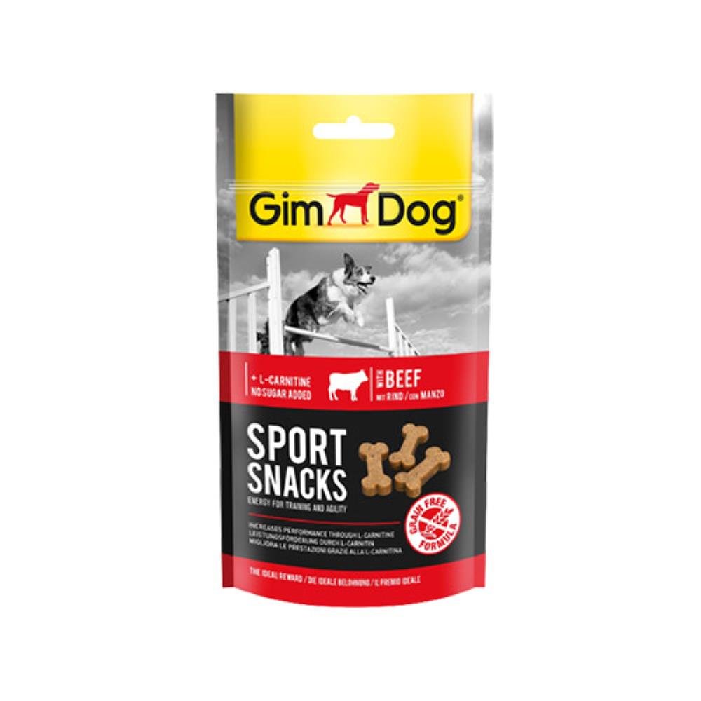 GIMDOG SPORTSNACKS govedina – poslastica za pse 60 g - petcorner