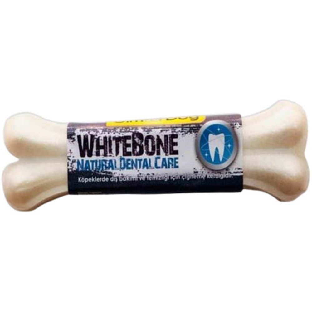 GIMDOG WHITEBONE OSSO - prirodna dentalna poslastica za pse 90 g - petcorner