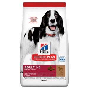 Hill's Science Plan Medium Adult Jagnjetina i pirinač - petcorner