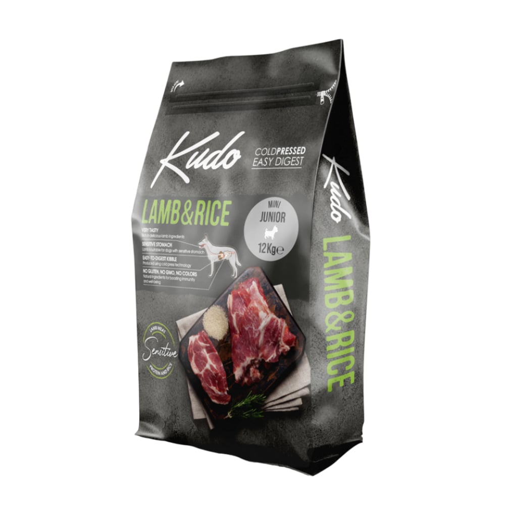 KUDO Lamb & Rice Mini Junior - petcorner