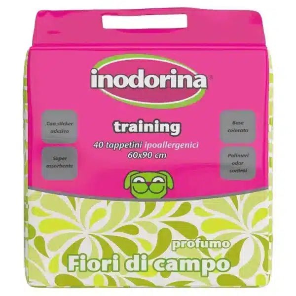 INODORINA Training Pads sa mirisom cveća - 10 kom - petcorner