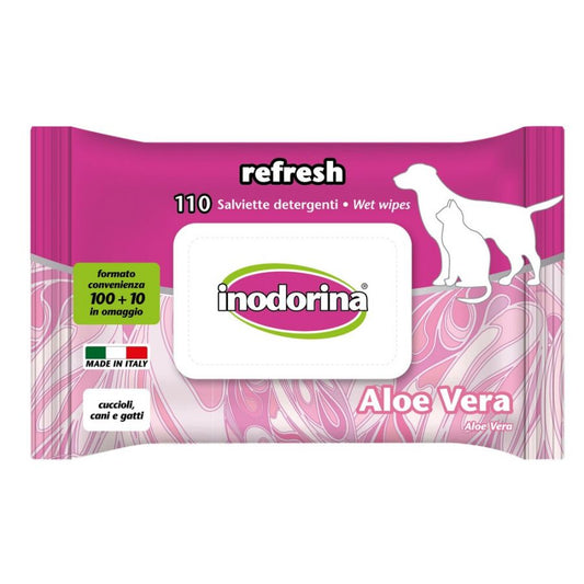 INODORINA Vlažne maramice Refresh/Everyday sa Aloe Verom, 110 kom - petcorner