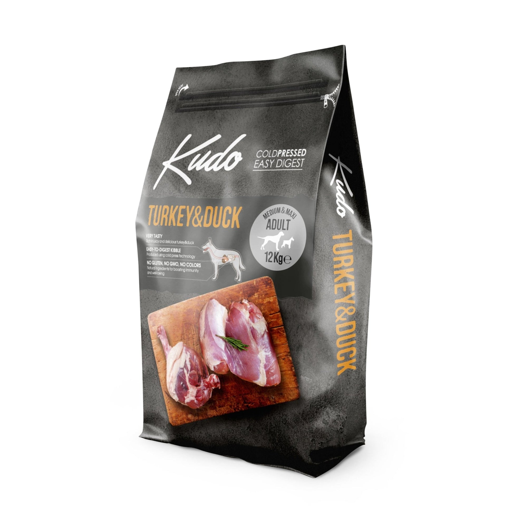 KUDO Low Grain Turkey & Duck Medium/Maxi Adult - petcorner