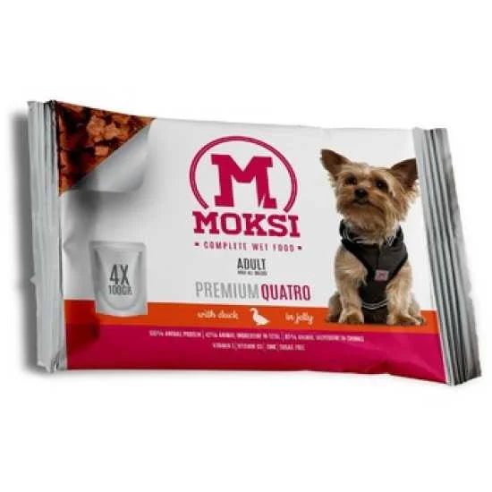 Moksi preliv za pse pačetina žele 4x100gr - petcorner