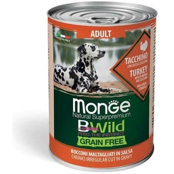 Monge BWild Adult Ćuretina Konzerva 400g - petcorner