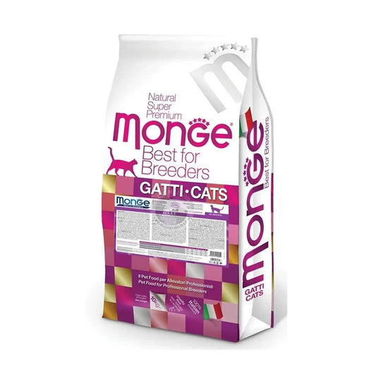 Monge Best For Breeders Adult Cat Hairball 10kg - Hrana za Mačke - petcorner