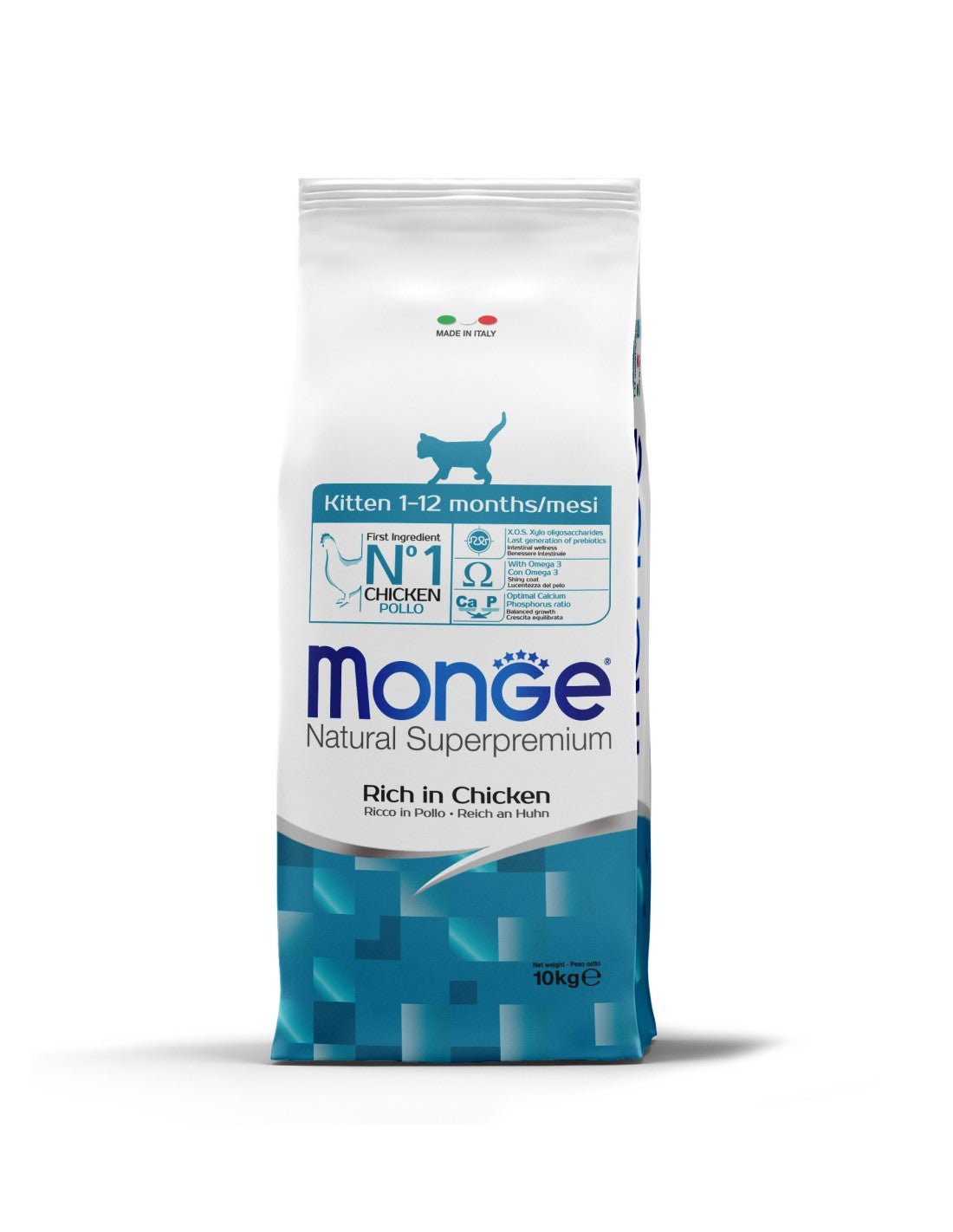 Monge Natural Superpremium Kitten hrana za mačiće - Piletina, 10kg - petcorner