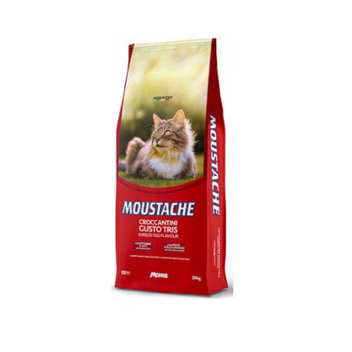 MOUSTACHE GRANULE 26/11 – HRANA ZA ODRASLE MAČKE PILETINA 20KG - petcorner