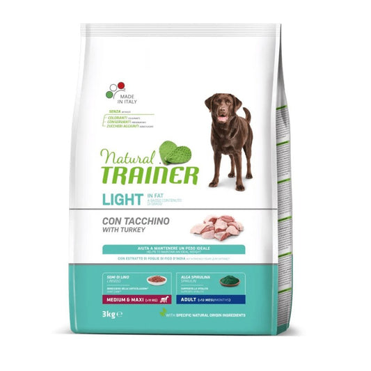 Trainer Natural Weight Care Hrana Za Odrasle Pse Srednjih I Velikih Rasa, Curetina, 3kg - petcorner