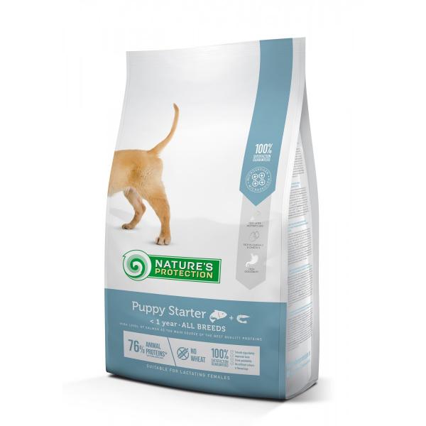 Nature's Protection Puppy Starter Grain Free Losos i Kril 2kg - petcorner