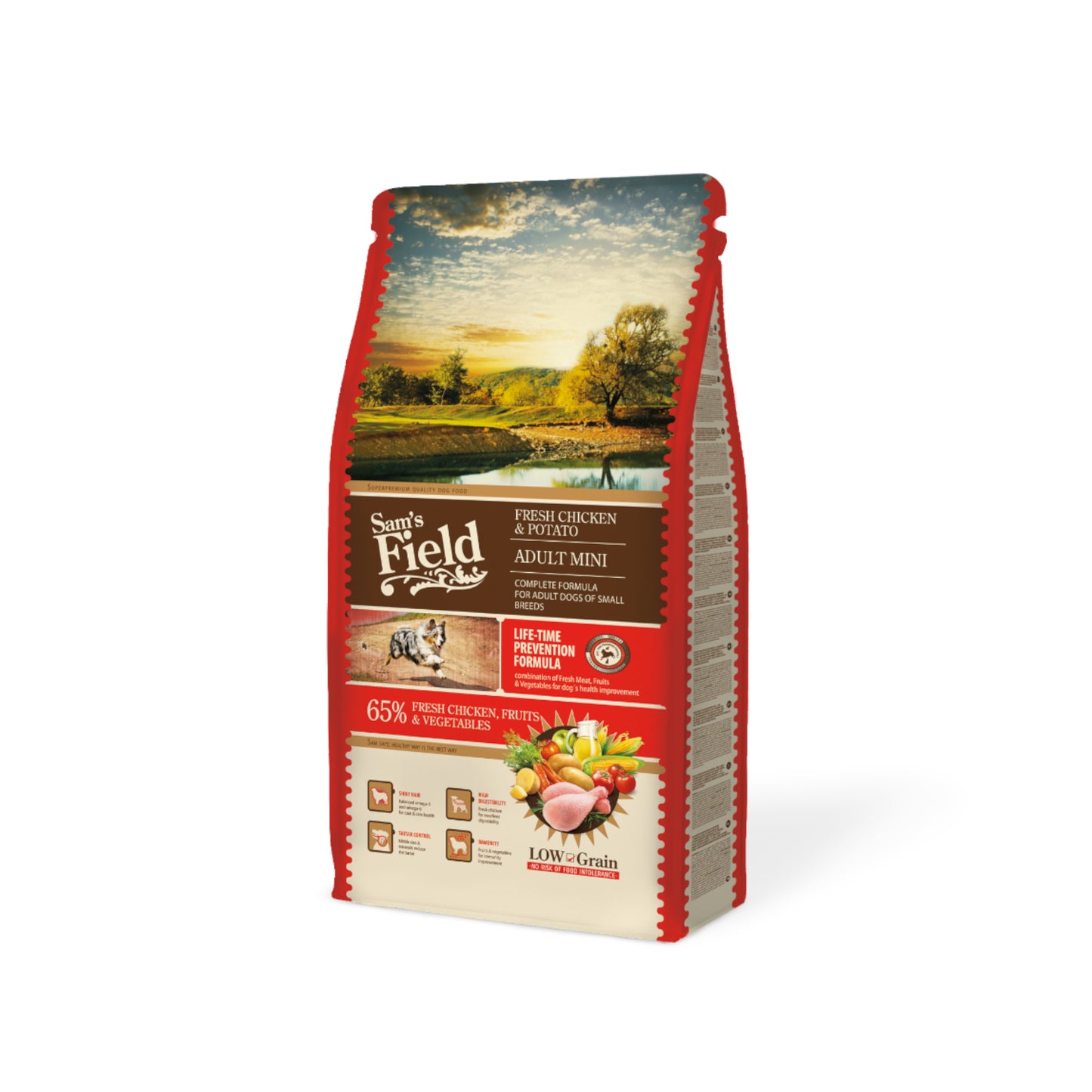 Sam's Field Hrana za odrasle pse malih rasa Piletina i Krompir 8kg - petcorner