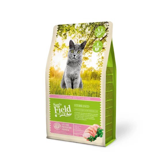 Sam's Field Hrana za Sterilisane Mačke s Piletinom 2,5kg - petcorner