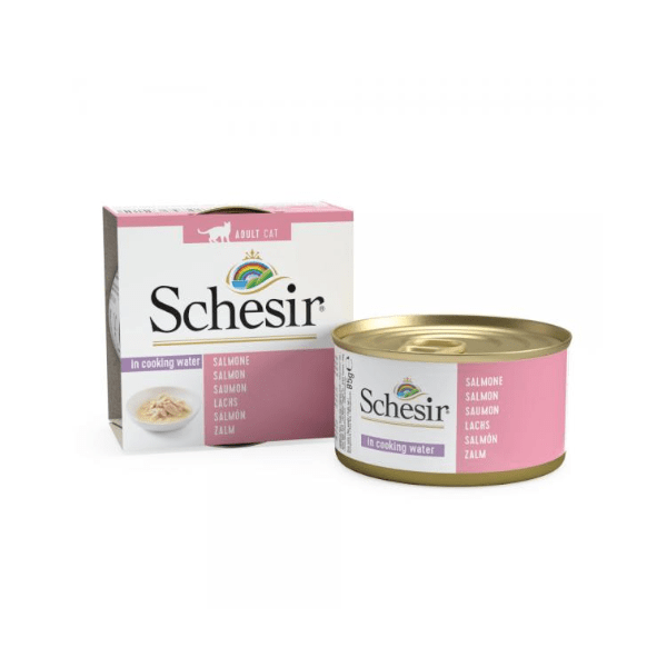 Schesir cat losos u sopstvenom soku 85gr - petcorner