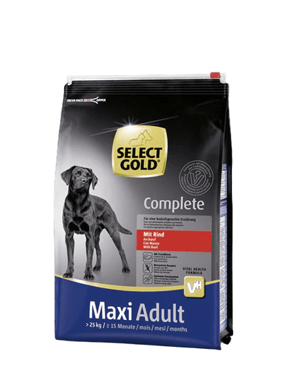 Select Gold Hrana za pse, velike rase Adult Maxi - Govedina 12kg - petcorner