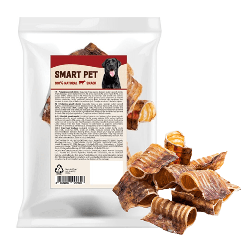 SMART PET Poslastica za pse, goveđi dušnik 200 g - petcorner