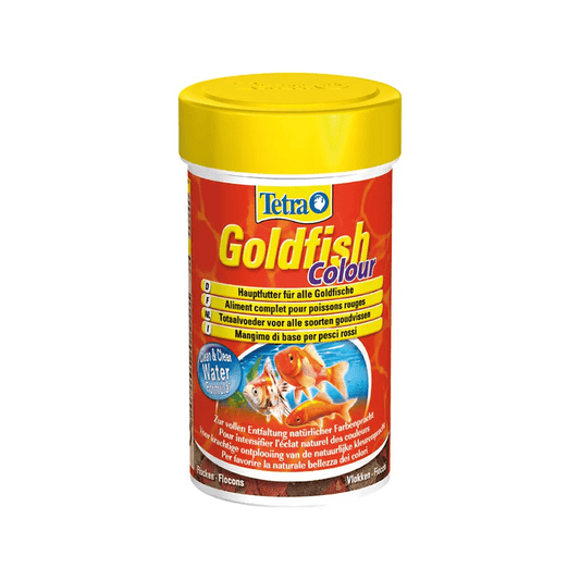 Tetra Goldfish Colour Flakes – hrana za zlatne ribice u pahuljicama, 100 ml - petcorner